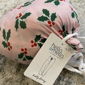 Hello Mello Lounge Pants Holly Berry L/XL